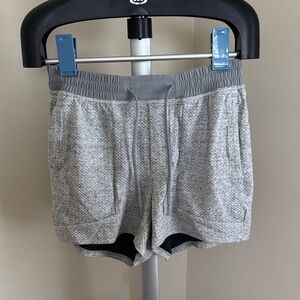 lululemon athletica Gray Waffle Shorts